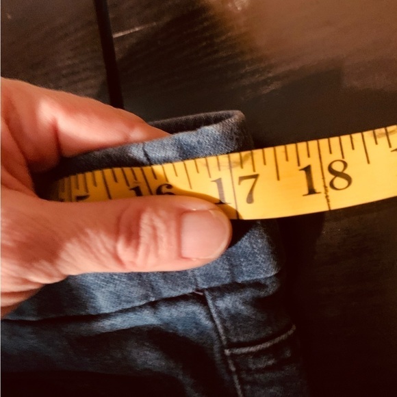 Gloria Vanderbilt All Around Sliming Effect Size 8 Pull On Stretch Blue Jeans - Picture 9 of 12